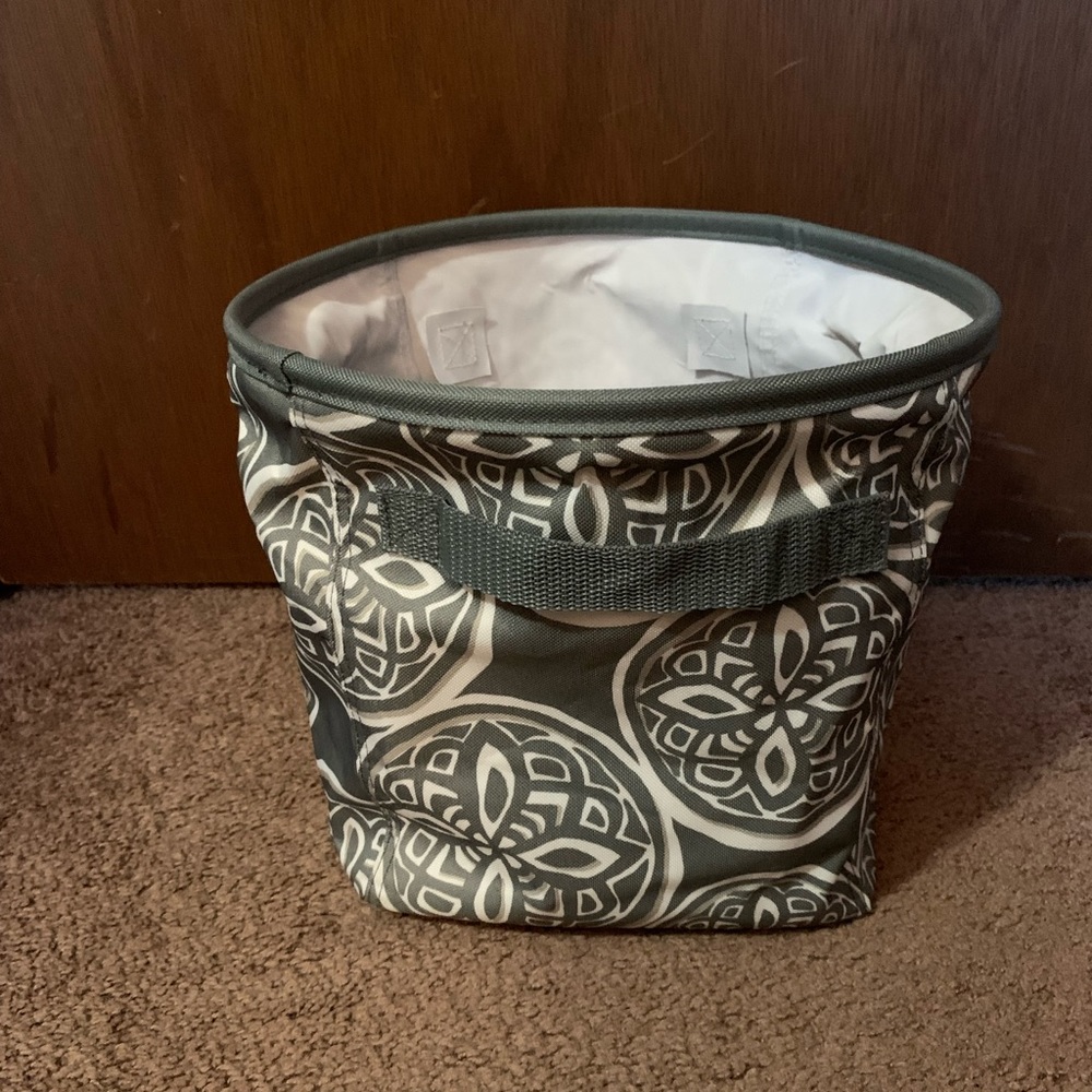 Thirty-One Mini Storage Bin Woodblock Whimsy